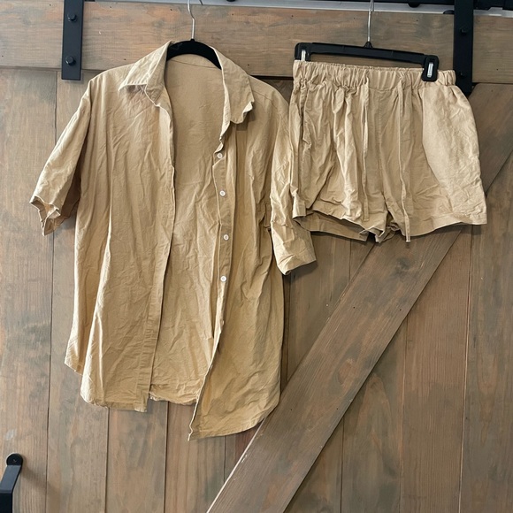 Trendy Neutral Matching Set - Picture 2 of 4